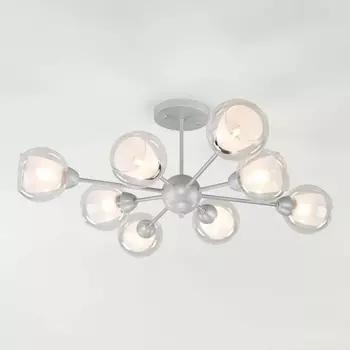 Потолочная люстра Eurosvet Vivien 30163/8 серебро