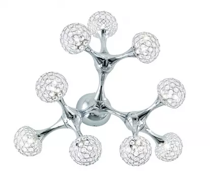 Потолочная люстра Ideal Lux Nodi Crystal PL9