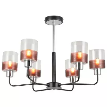 Потолочная люстра IMEX MD.2727-6-S-BK+CH