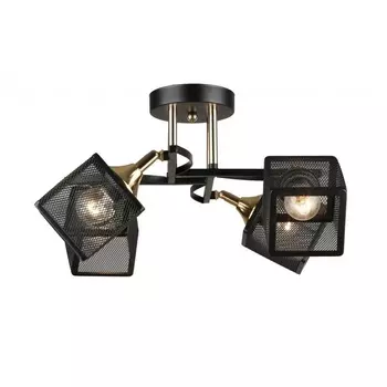 Потолочная люстра IMEX MD.5708-4-S-BK+FGD