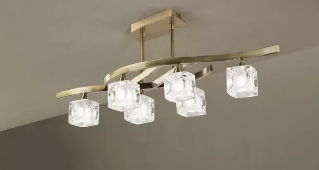 Потолочная люстра Mantra Cuadrax 0990 /0990