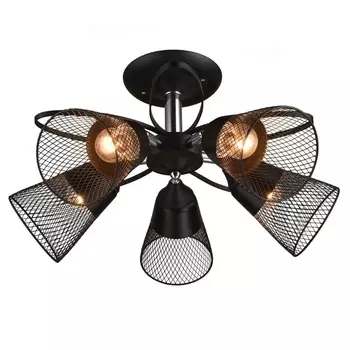 Потолочная люстра Seven Fires Berat WD3525/5C-BK-CR-BK