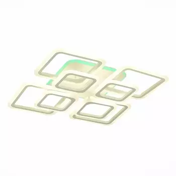 Потолочная светодиодная люстра Evoluce Qutro SLE200452-08RGB