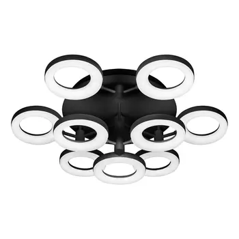 Потолочная светодиодная люстра iLedex Jomo FS-014-X9 108W BK