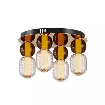 Потолочная светодиодная люстра Maytoni Drop MOD273CL-L60G3K