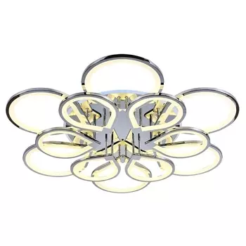 Потолочная светодиодная люстра Profit Light 8000/6+6 CHR