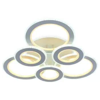 Потолочная светодиодная люстра Profit Light 8005/3+3 WHT