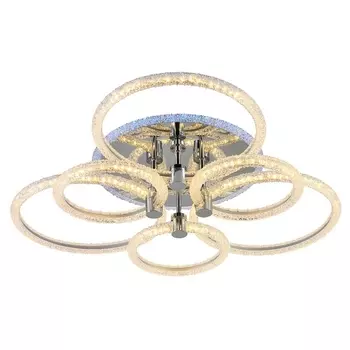 Потолочная светодиодная люстра Profit Light 8024/3+3 CHR