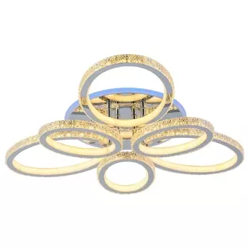 Потолочная светодиодная люстра Profit Light 8033/3+3 CHR