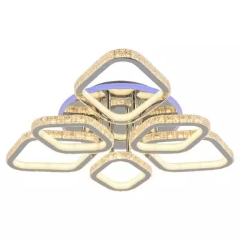 Потолочная светодиодная люстра Profit Light 8044/3+3 CHR