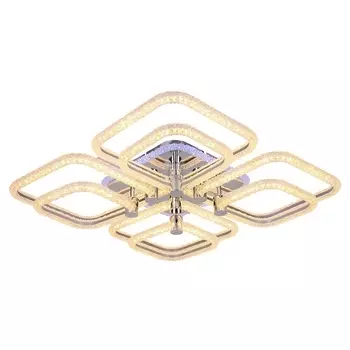 Потолочная светодиодная люстра Profit Light 8049/4+4 CHR C