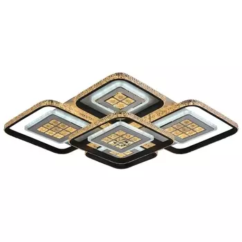 Потолочная светодиодная люстра Profit Light 8051/4+1 WHT+BLK A