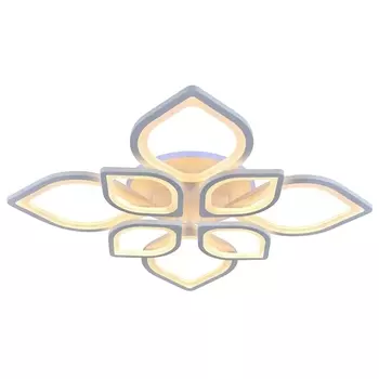 Потолочная светодиодная люстра Profit Light 8069/4+4 WHT