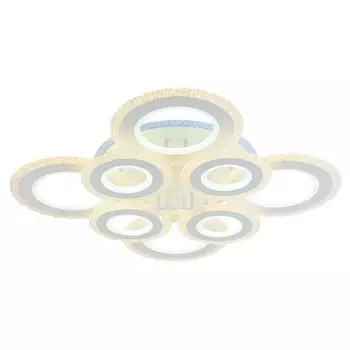 Потолочная светодиодная люстра Profit Light 8081/4+4 WHT