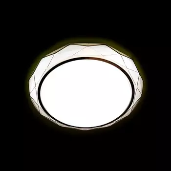 Потолочный светодиодный светильник Ambrella light Orbital Fly Simple F401 WH 6W D200