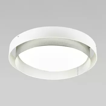 Потолочный светодиодный светильник Eurosvet Imperio 90287/1 белый/серебро Smart