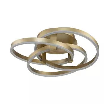 Потолочный светодиодный светильник Indigo Pleiade 14002/3C Gold V000003L