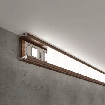 Профиль алюминиевый с экраном Elektrostandard LL-2-ALP006 4690389170423