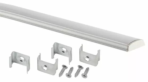 Профиль анодированный накладной гибкий ЭРА CAB291 1506G