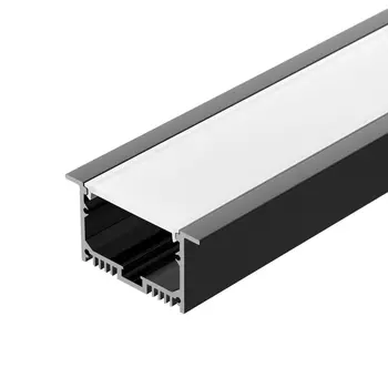 Профиль с рассеивателем Arlight SL-Line62-F-2500 Black+Opal 036307 /036307