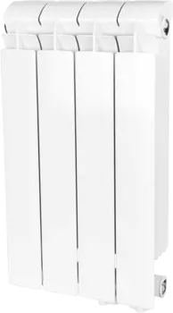 Радиатор алюминиевый Global Vox R 500 4 секции, нижнее правое подключение 169528