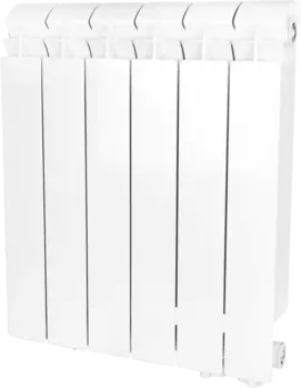 Радиатор алюминиевый Global Vox R 500 6 секций, нижнее правое подключение 169529