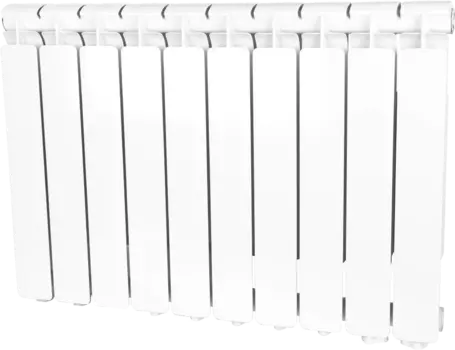 Радиатор алюминиевый Stout Bravo 500 10 секций, нижнее правое подключение SRA-0120-050010