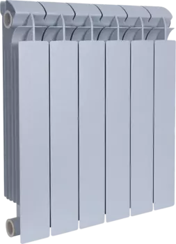 Радиатор биметаллический Global Style plus 500 6 секций, серый 155269