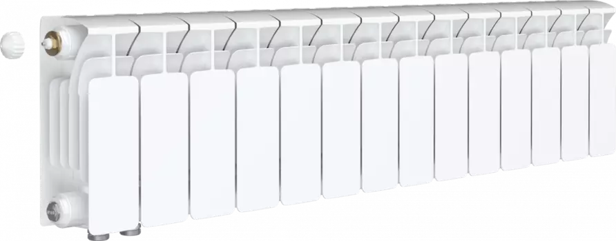 Радиатор биметаллический Rifar Base Ventil 200 14 секций, левое подключение R20014НПЛ