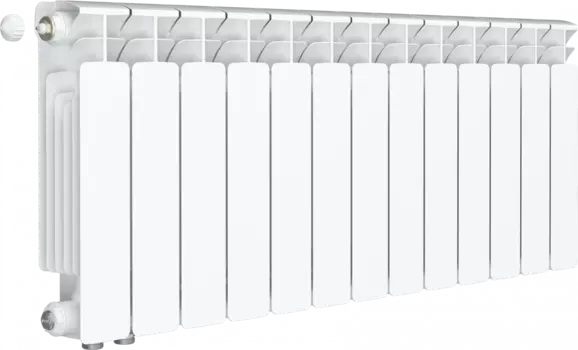 Радиатор биметаллический Rifar Base Ventil 350 13 секций, левое подключение R35013НПЛ