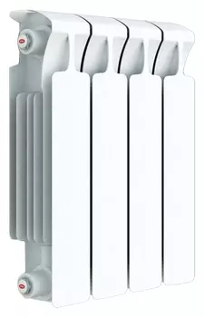 Радиатор биметаллический Rifar Monolit Ventil 350 4 секции левое подключение