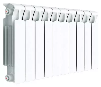 Радиатор биметаллический Rifar Monolit Ventil 500 10 секций левое подключение