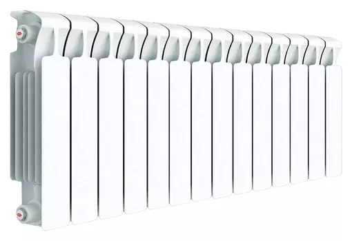 Радиатор биметаллический Rifar Monolit Ventil 500 14 секций левое подключение