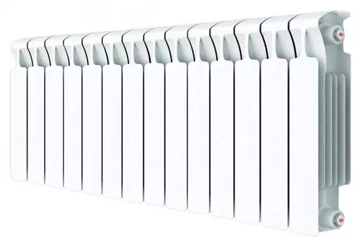Радиатор биметаллический Rifar Monolit Ventil 500 14 секций правое подключение