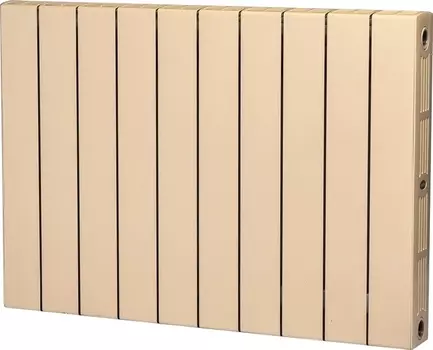 Радиатор биметаллический Rifar SUPReMO 500 10 секций, айвори R S500103/41013