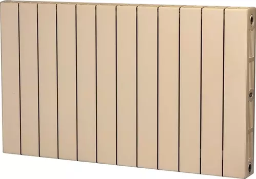 Радиатор биметаллический Rifar SUPReMO 500 12 секций, айвори R S500123/41013