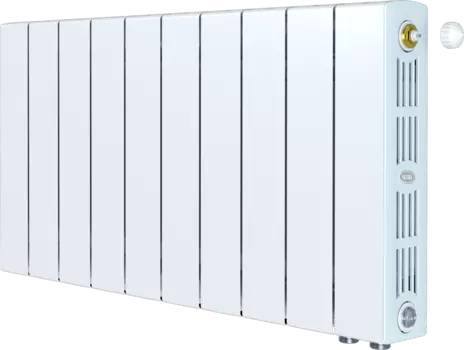 Радиатор биметаллический Rifar SUPReMO Ventil 350 10 секций, правое подключение RIFAR S350-10 VR