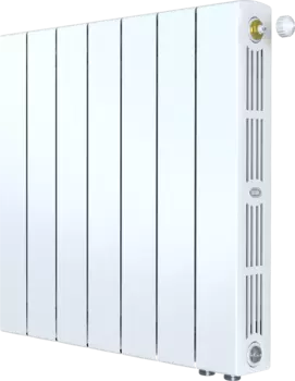Радиатор биметаллический Rifar SUPReMO Ventil 500 7 секций, правое подключение RIFAR S500-7 VR