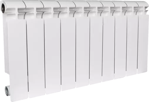 Радиатор биметаллический Stout Alpha 350 10 секций, боковое подключение SRB-2310-035010