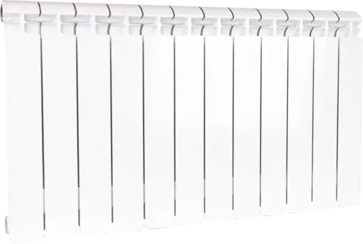 Радиатор биметаллический Stout Alpha 500 12 секций, боковое подключение SRB-2310-050012