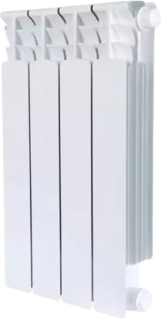 Радиатор биметаллический Stout Space SRB-0320-050004 4 секции, нижнее правое подключение