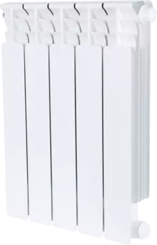 Радиатор биметаллический Stout Space SRB-0320-050005 5 секций, нижнее правое подключение