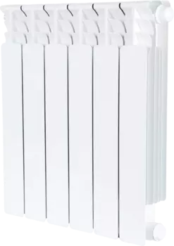 Радиатор биметаллический Stout Space SRB-0320-050006 6 секций, нижнее правое подключение