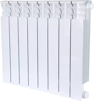 Радиатор биметаллический Stout Space SRB-0320-050008 8 секций, нижнее правое подключение