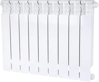 Радиатор биметаллический Stout Space SRB-0320-050009 9 секций, нижнее правое подключение