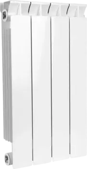 Радиатор биметаллический Stout Style SRB-0110-050004 4 секции, боковое подключение