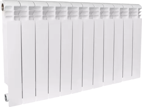 Радиатор биметаллический Stout Vega 500 12 секций, боковое подключение SRB-1310-050012