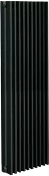 Радиатор стальной KZTO Параллели В2-1750 10 секций, боковое подключение, черный муар фактурный ПВ2175010Ш25RALTP26X-M215249005