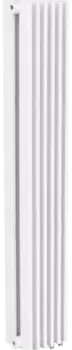 Радиатор стальной KZTO Параллели В2-1750 6 секций, нижнее подключение, белый ПВ217506Ш25Н