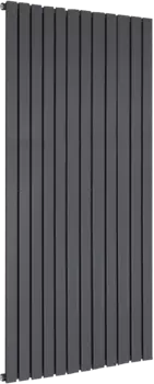 Радиатор стальной KZTO Соло В1-1750 12 секций, боковое правое подключение, черный структурный шелк СВ1175012RALTP26X-M215249005